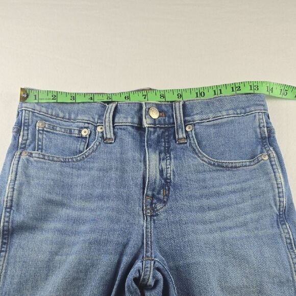 Madewell Blue Cropped Jeans - Picture 9 of 14